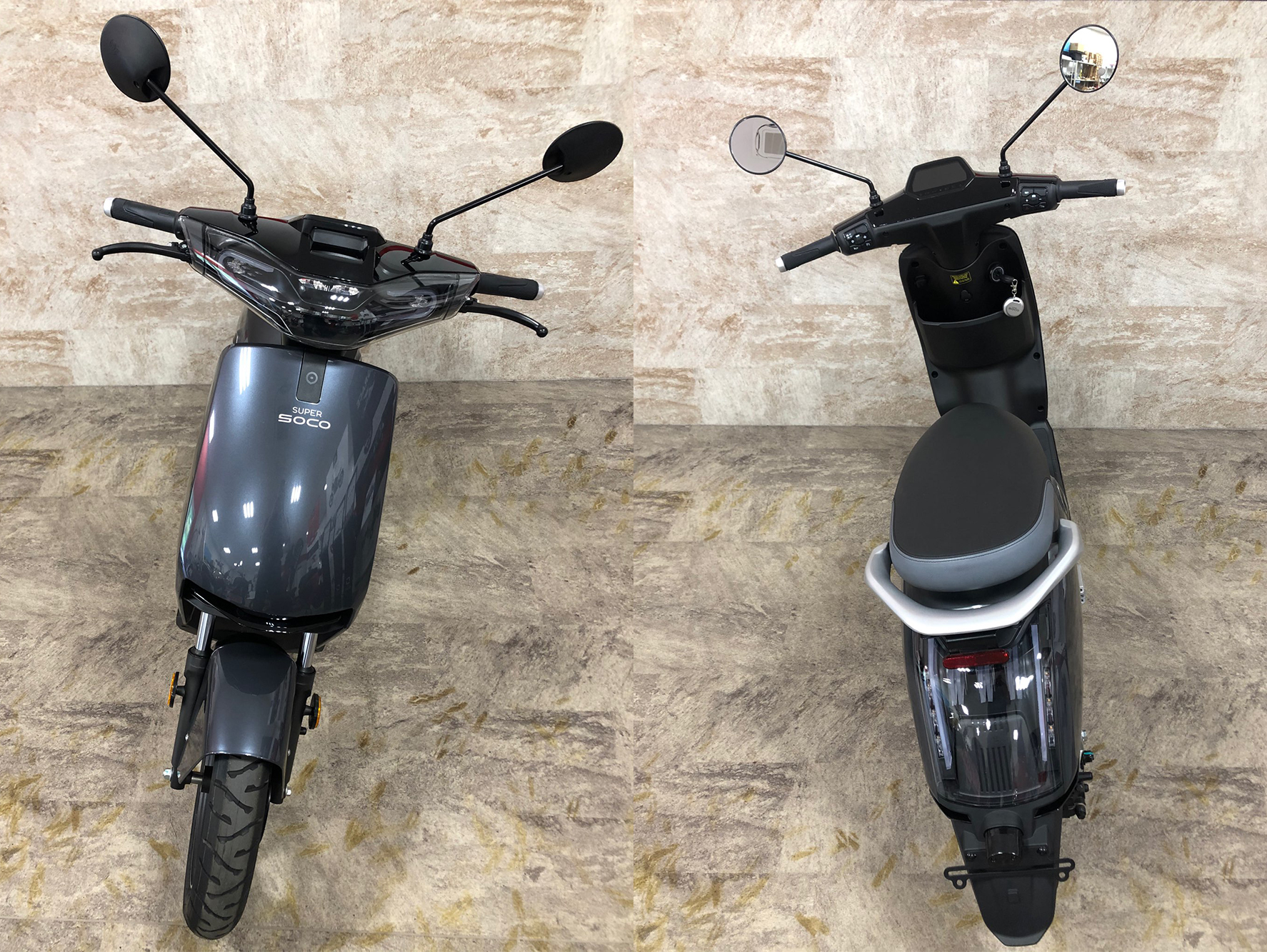 ご成約済み】認定中古車両 SUPER SOCO CUX 2019年 スペースグレー