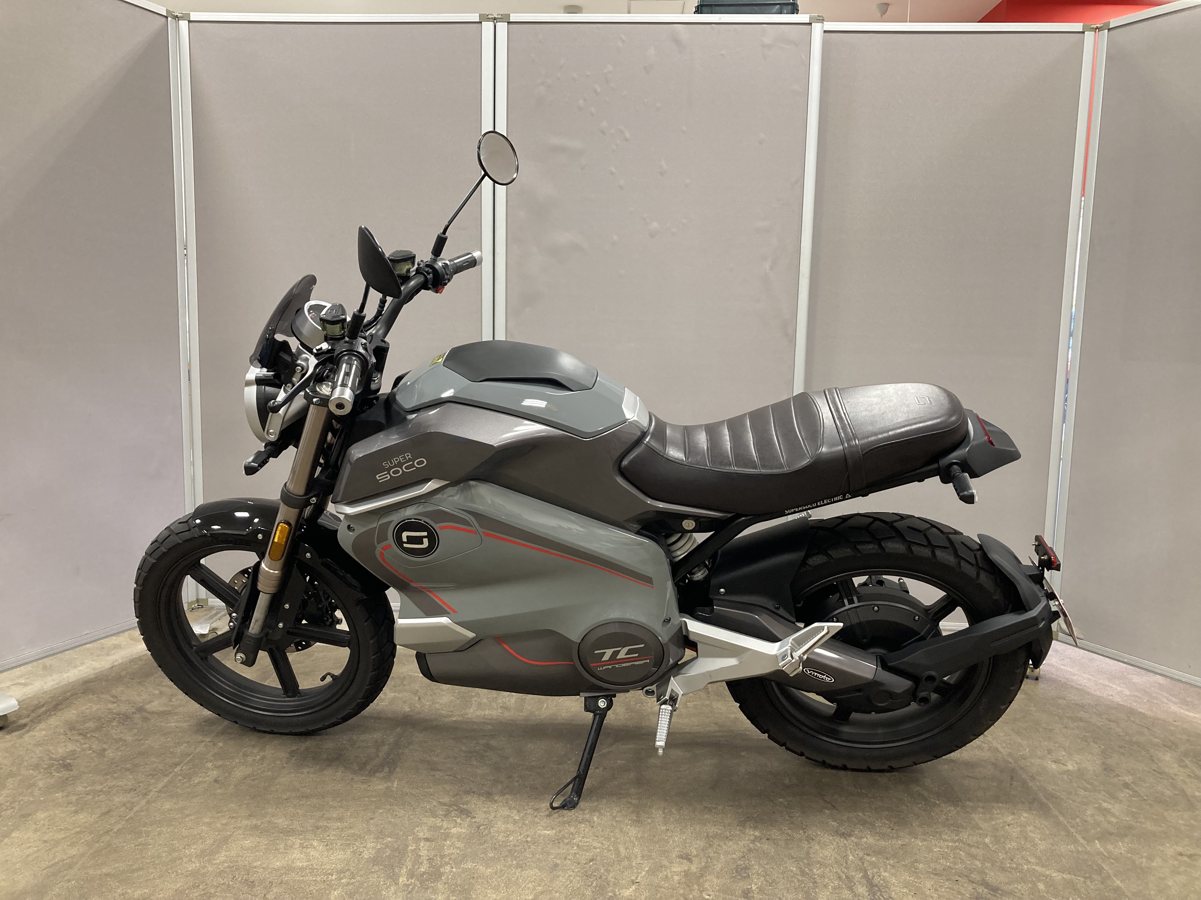 XEAM SUPER SOCO TC WANDERER 2バッテリー ナルドグレイ 2022年式 LYSTCA210N1000027